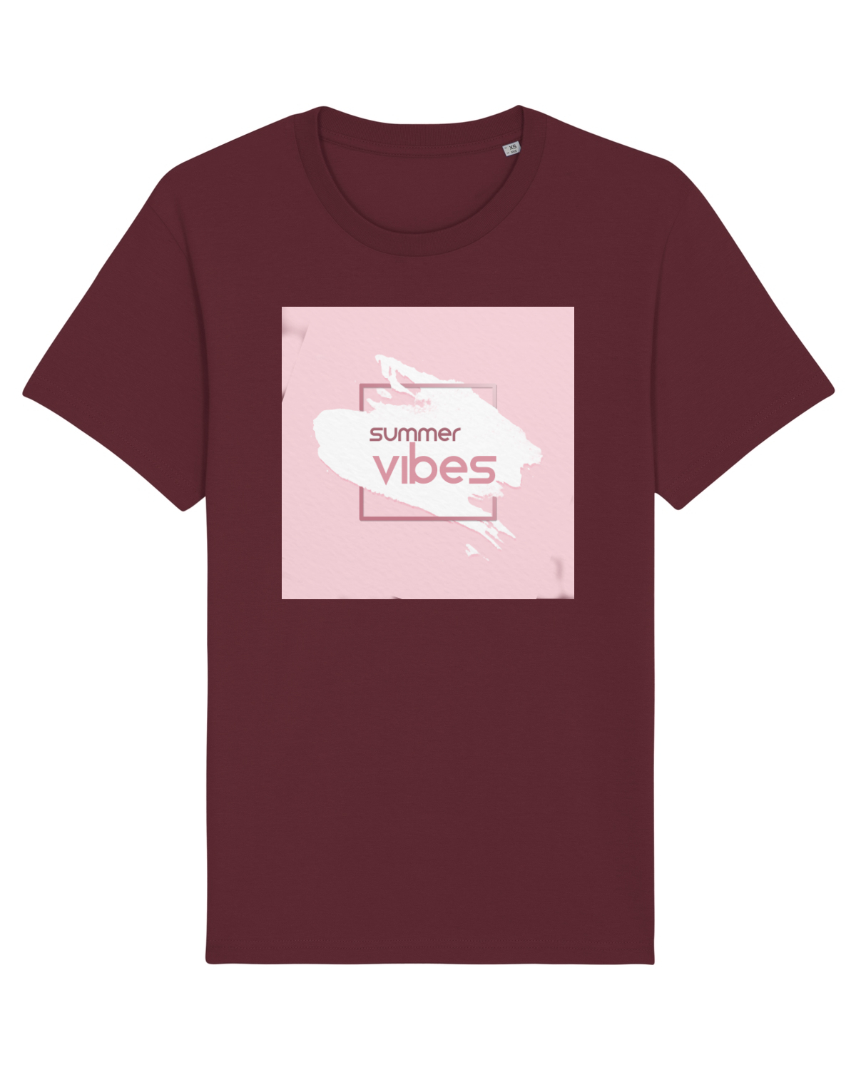 Tricou mânecă scurtă Unisex Rocker Burgundy
