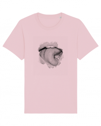 Swirl tongue Cotton Pink