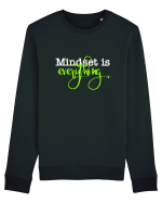 Mindset is Everything Bluză mânecă lungă Unisex Rise