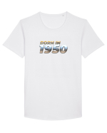 Born in 1950 Tricou mânecă scurtă guler larg Bărbat Skater