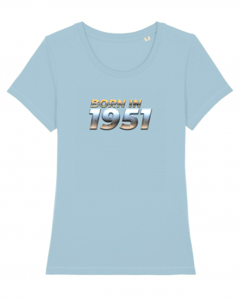 Born in 1951 Sky Blue