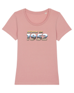 Born in 1952 Tricou mânecă scurtă guler larg fitted Damă Expresser
