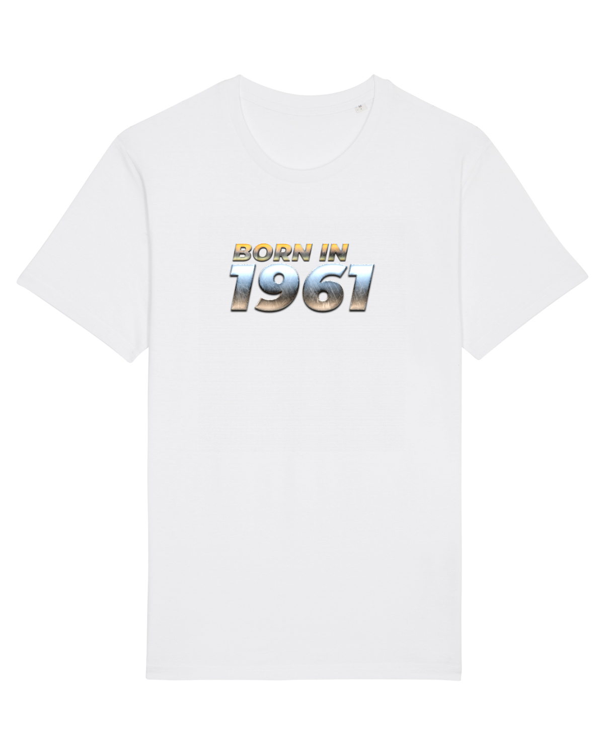 Tricou mânecă scurtă Unisex Rocker White