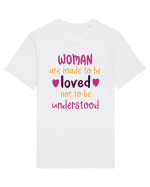 Iubim femeia Tricou mânecă scurtă Unisex Rocker