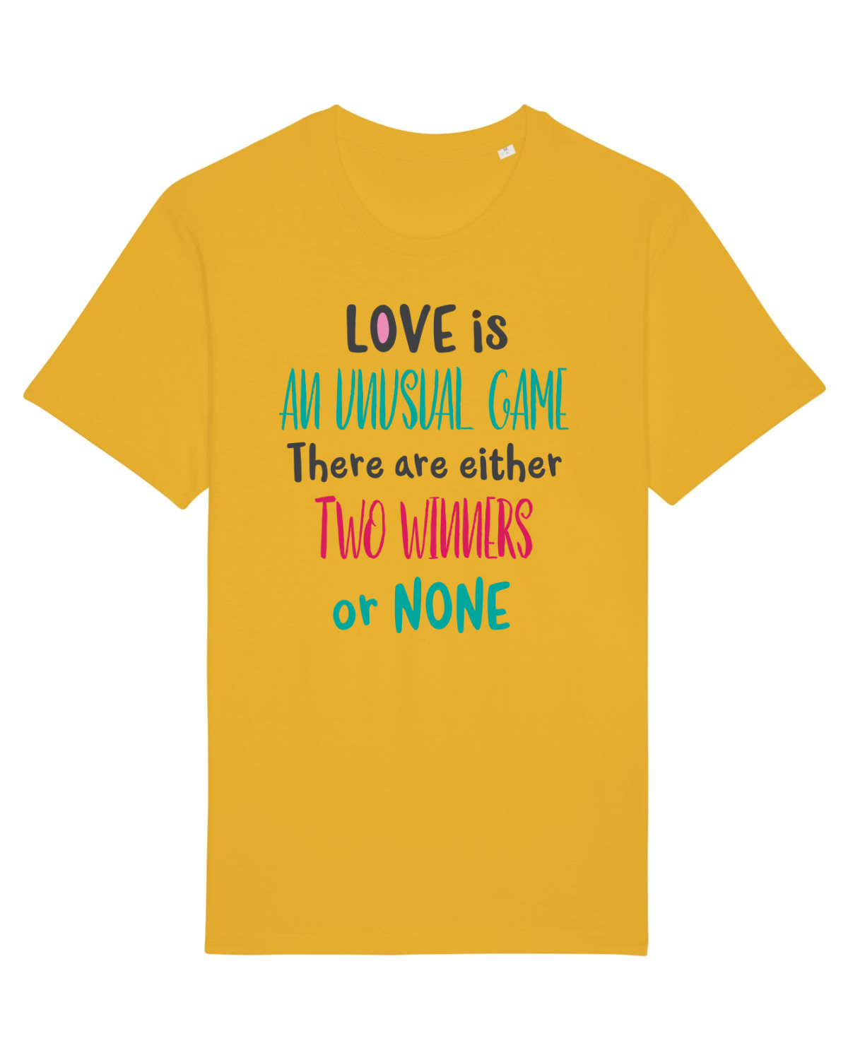 Tricou mânecă scurtă Unisex Rocker Spectra Yellow