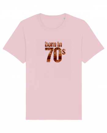 Born in 70s Cotton Pink