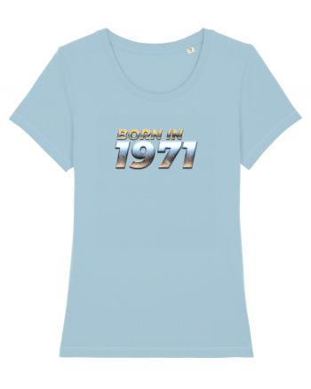 Born in 1971 Sky Blue