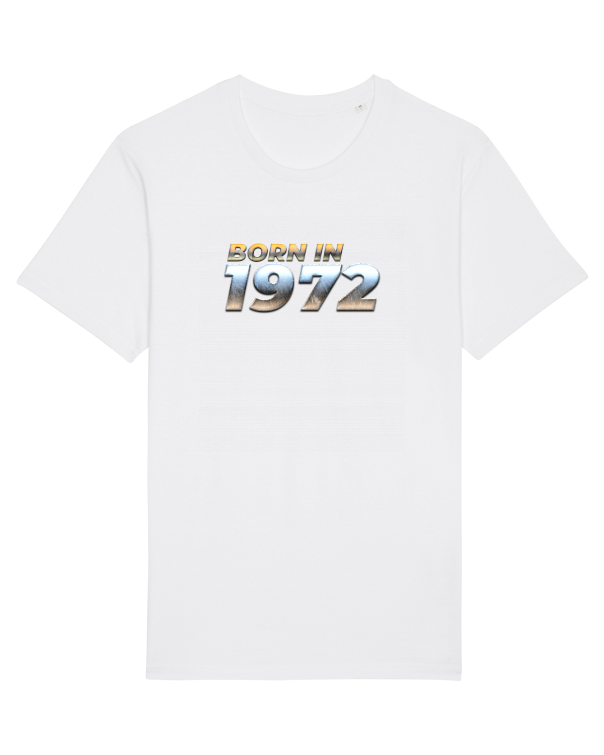 Tricou mânecă scurtă Unisex Rocker White