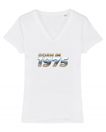 Born in 1975 Tricou mânecă scurtă guler V Damă Evoker