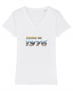 Born in 1976 Tricou mânecă scurtă guler V Damă Evoker