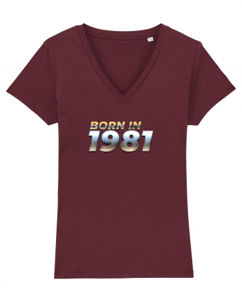 Born in 1981 Burgundy
