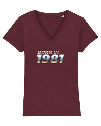 Born in 1981 Burgundy