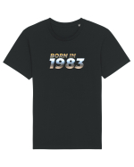 Born in 1983 Tricou mânecă scurtă Unisex Rocker