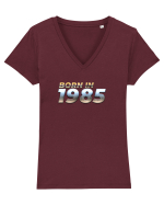 Born in 1985 Tricou mânecă scurtă guler V Damă Evoker