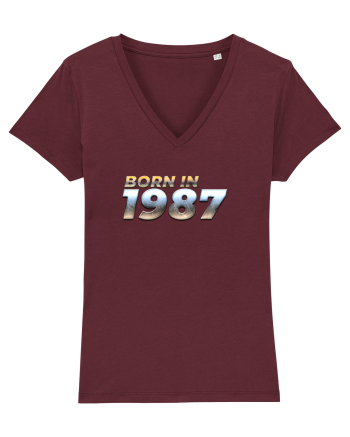 Born in 1987 Burgundy