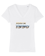 Born in 1990 Tricou mânecă scurtă guler V Damă Evoker