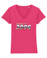 Born in 2006 Tricou mânecă scurtă guler V Damă Evoker