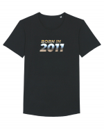 Born in 2011 Tricou mânecă scurtă guler larg Bărbat Skater