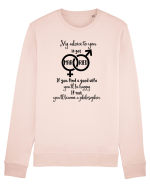Fericit sau filozof Bluză mânecă lungă Unisex Rise