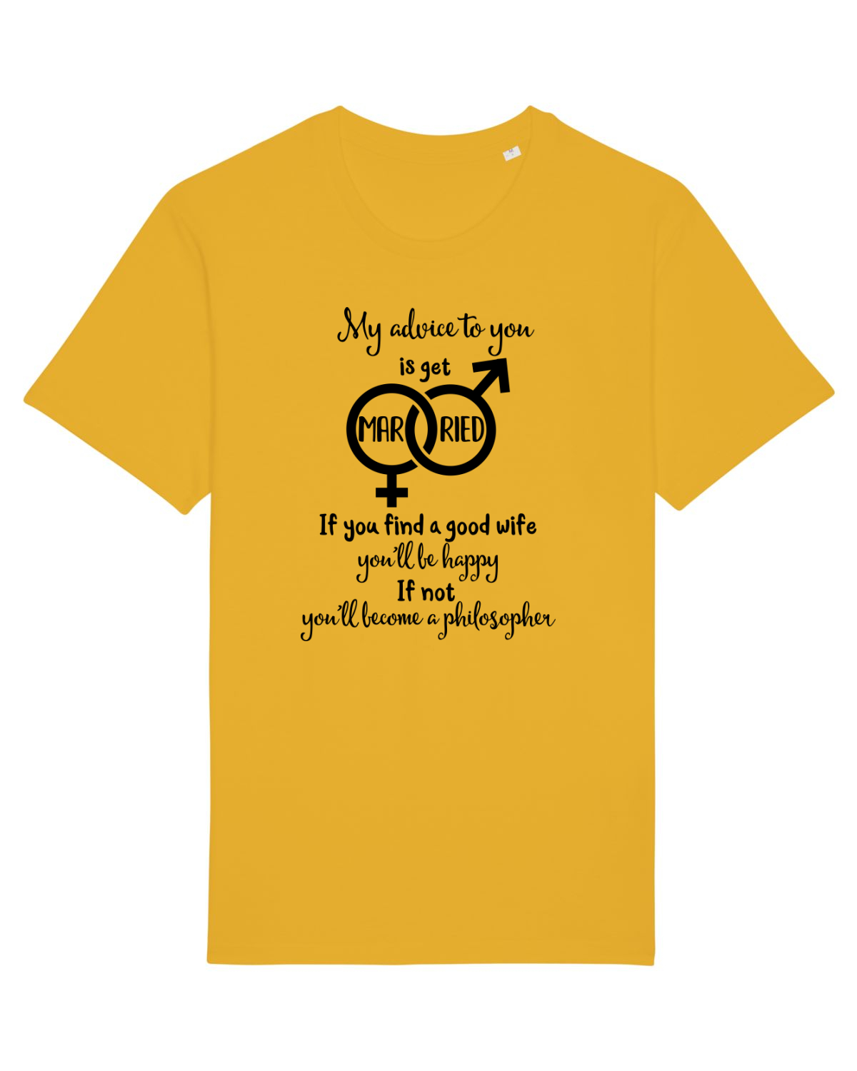 Tricou mânecă scurtă Unisex Rocker Spectra Yellow