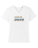 Born in 2015 Tricou mânecă scurtă guler V Bărbat Presenter