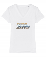 Born in 2019 Tricou mânecă scurtă guler V Damă Evoker