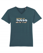 Born in 2019 Tricou mânecă scurtă guler V Bărbat Presenter