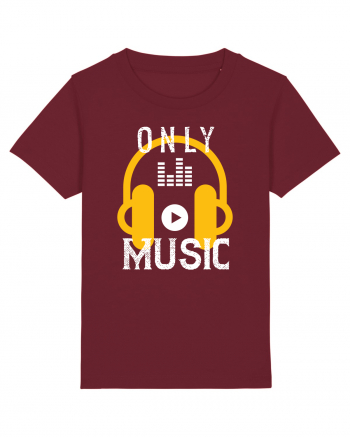 Only MUSIC Burgundy