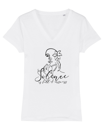 Silence is full of answers White