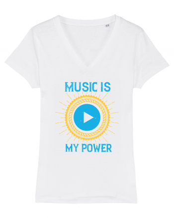 Music is My Power White