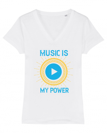 Music is My Power White