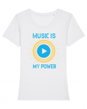 Music is My Power White