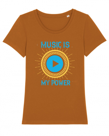 Music is My Power Roasted Orange