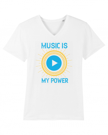 Music is My Power White