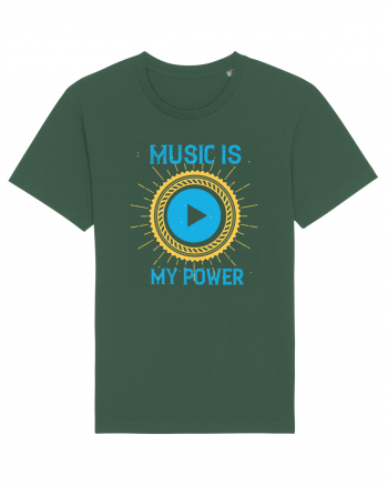 Music is My Power Bottle Green