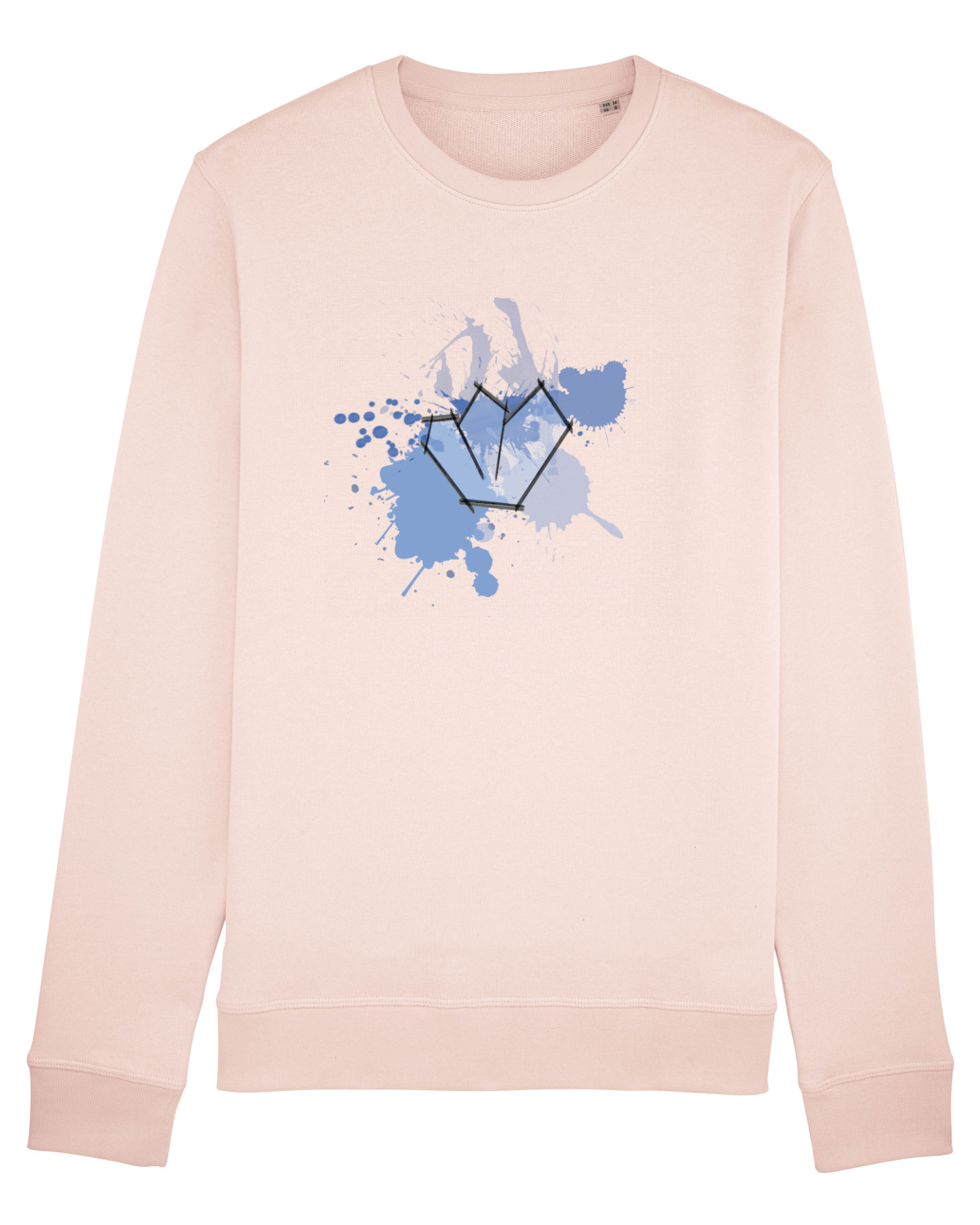 Bluză mânecă lungă Unisex Rise Candy Pink