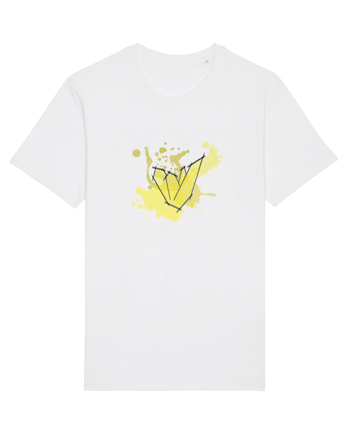Tricou mânecă scurtă Unisex Rocker White