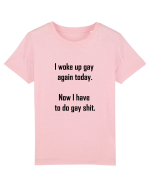 I woke up gay again Tricou mânecă scurtă  Copii Mini Creator