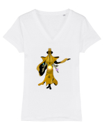 The Watcher Tricou mânecă scurtă guler V Damă Evoker