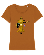 The Watcher Tricou mânecă scurtă guler larg fitted Damă Expresser