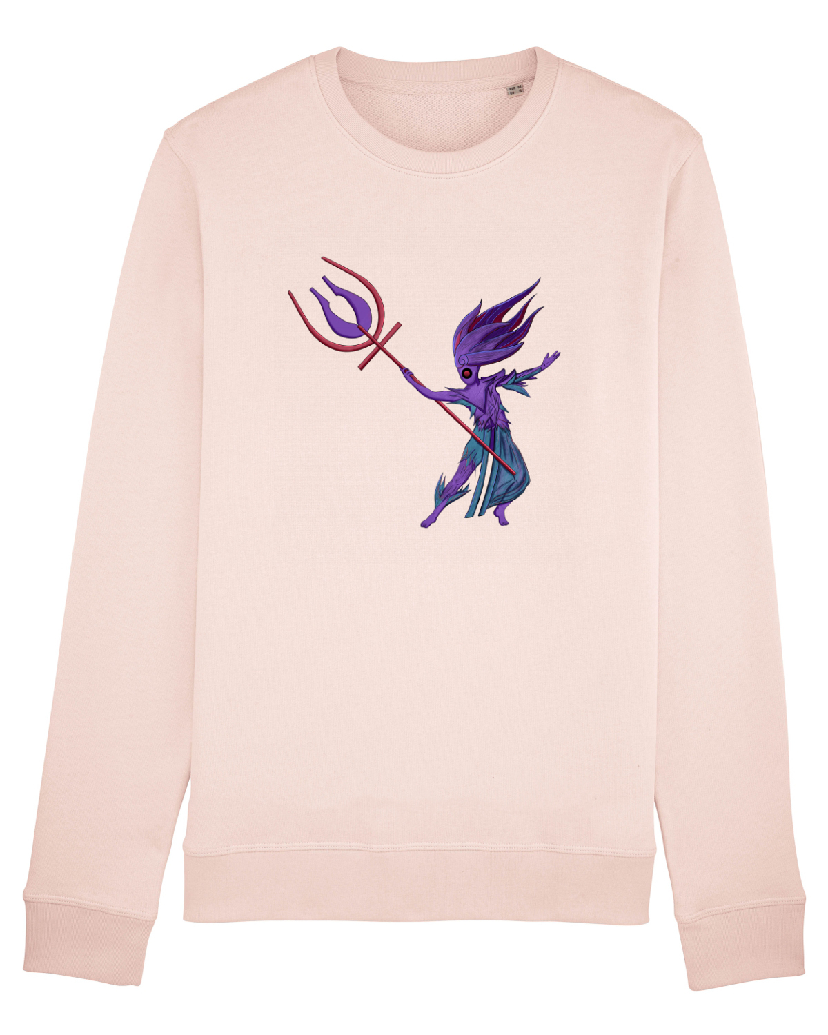 Bluză mânecă lungă Unisex Rise Candy Pink