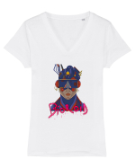 BioRoid Tricou mânecă scurtă guler V Damă Evoker