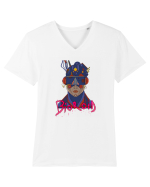 BioRoid Tricou mânecă scurtă guler V Bărbat Presenter