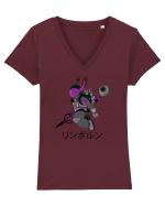Fohat  Tricou mânecă scurtă guler V Damă Evoker