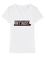 Because Combinatii Tricou mânecă scurtă guler V Damă Evoker