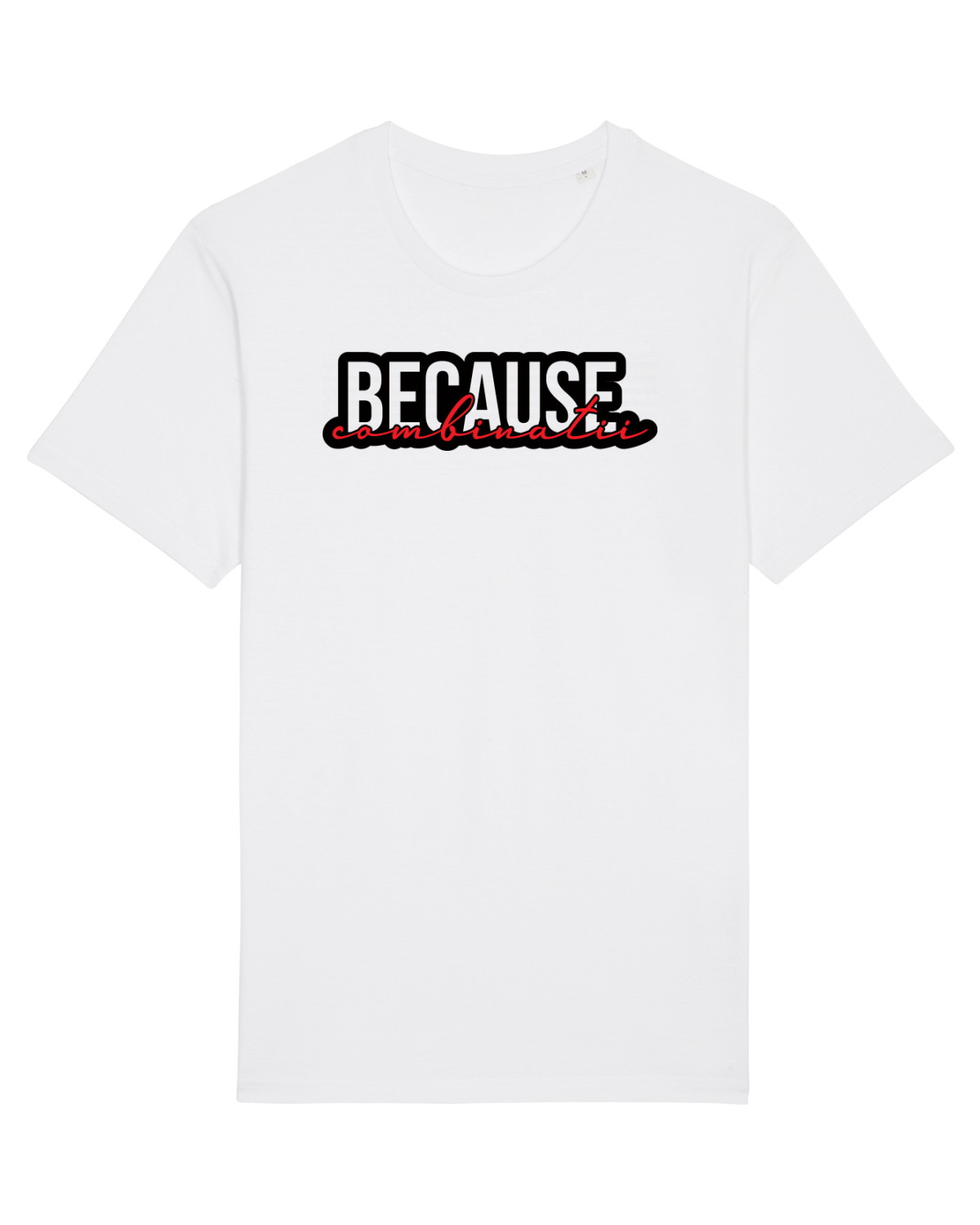 Tricou mânecă scurtă Unisex Rocker White