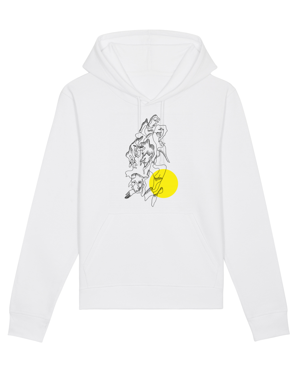 Hanorac Unisex Drummer White