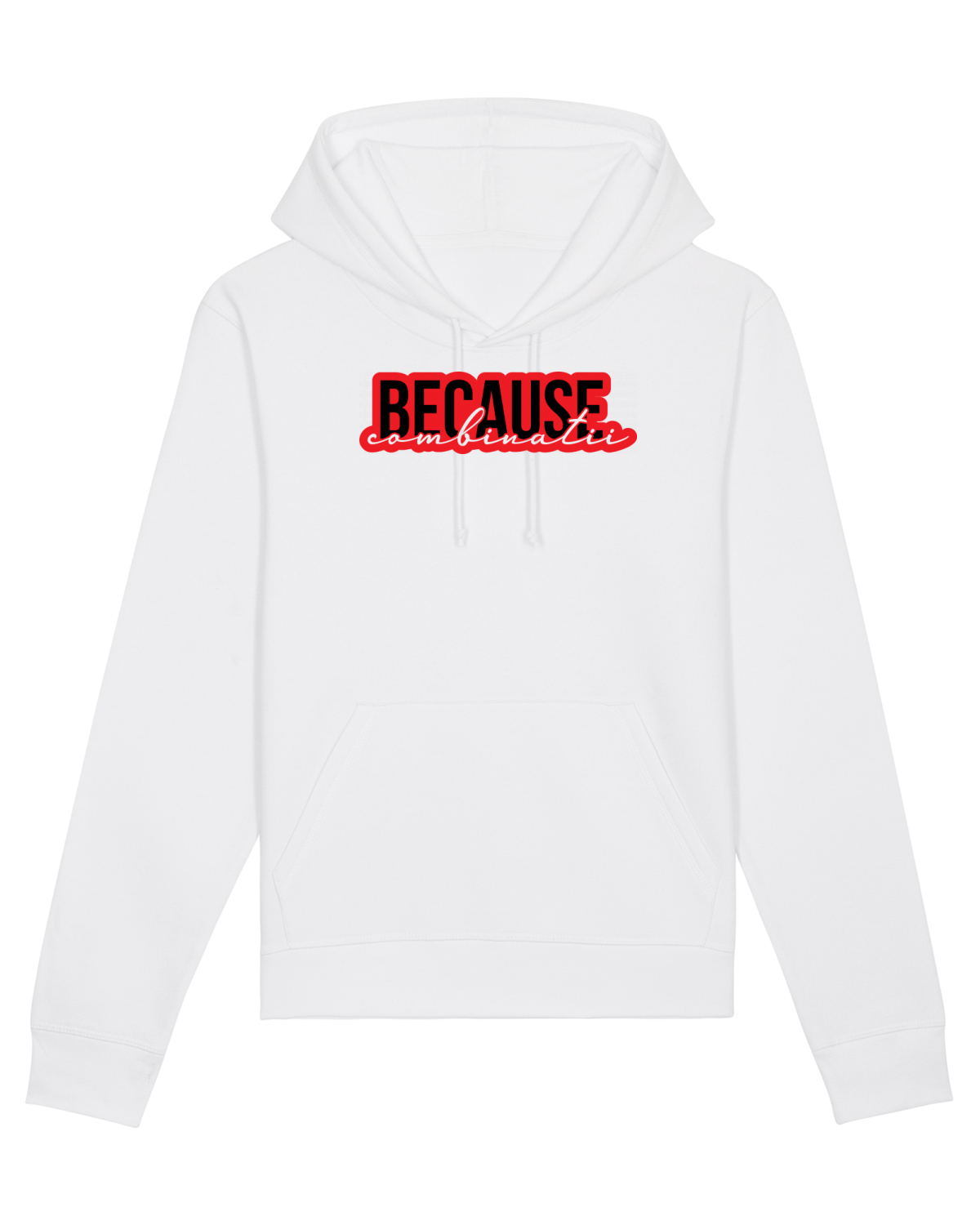 Hanorac Unisex Drummer White