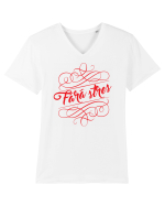 Fara Stres Tricou mânecă scurtă guler V Bărbat Presenter