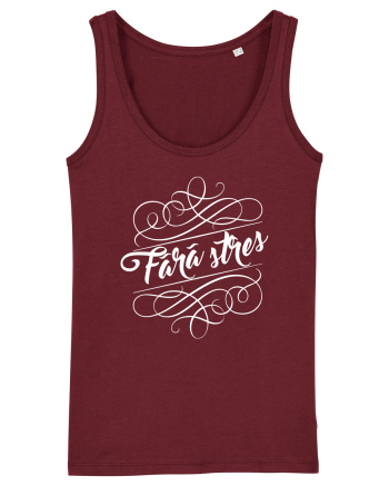 Fara Stres Burgundy